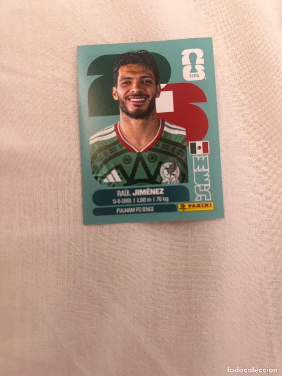 Cromos de f&uacute;tbol: RAUL JIMENEZ SELECCI&Oacute;N MEXICO 17 PANINI MUNDIAL FIFA WORLD CUP 2026 PANINI