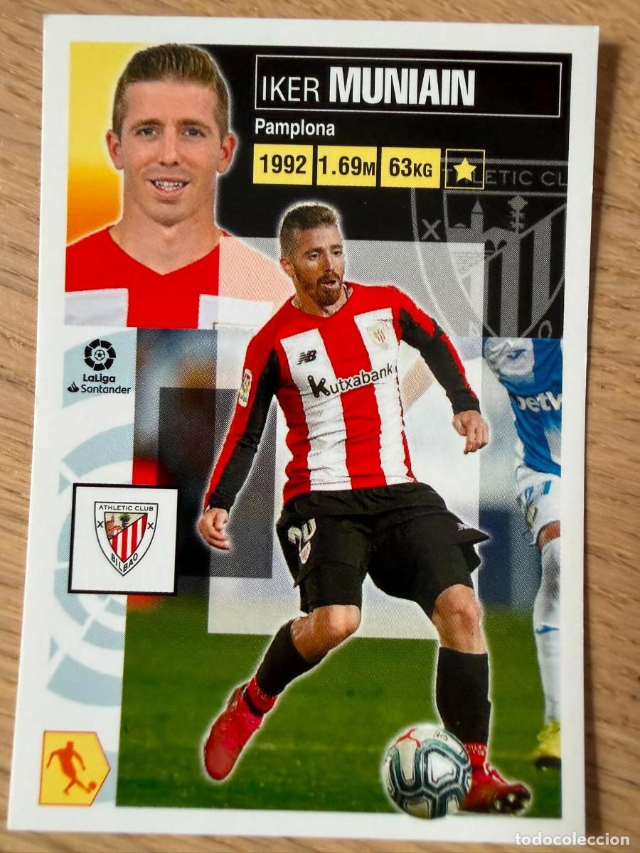 Fu&szlig;ball-Sticker: 14 IKER MUNIAIN ATHLETIC BILBAO 20 21 2020 2021 LIGA SANTANDER COLECCIONES ESTE SIN PEGAR STICKER