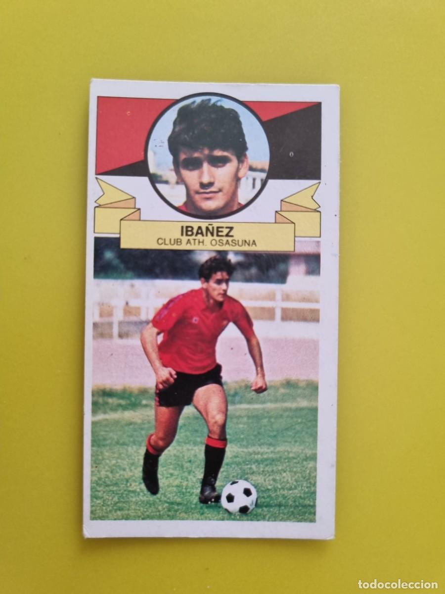 Fu&szlig;ball-Sticker: CROMO LIGA ESTE 85 86 1985 1986 NUNCA PEGADO SIN PEGAR IBA&Ntilde;EZ OSASUNA AR826