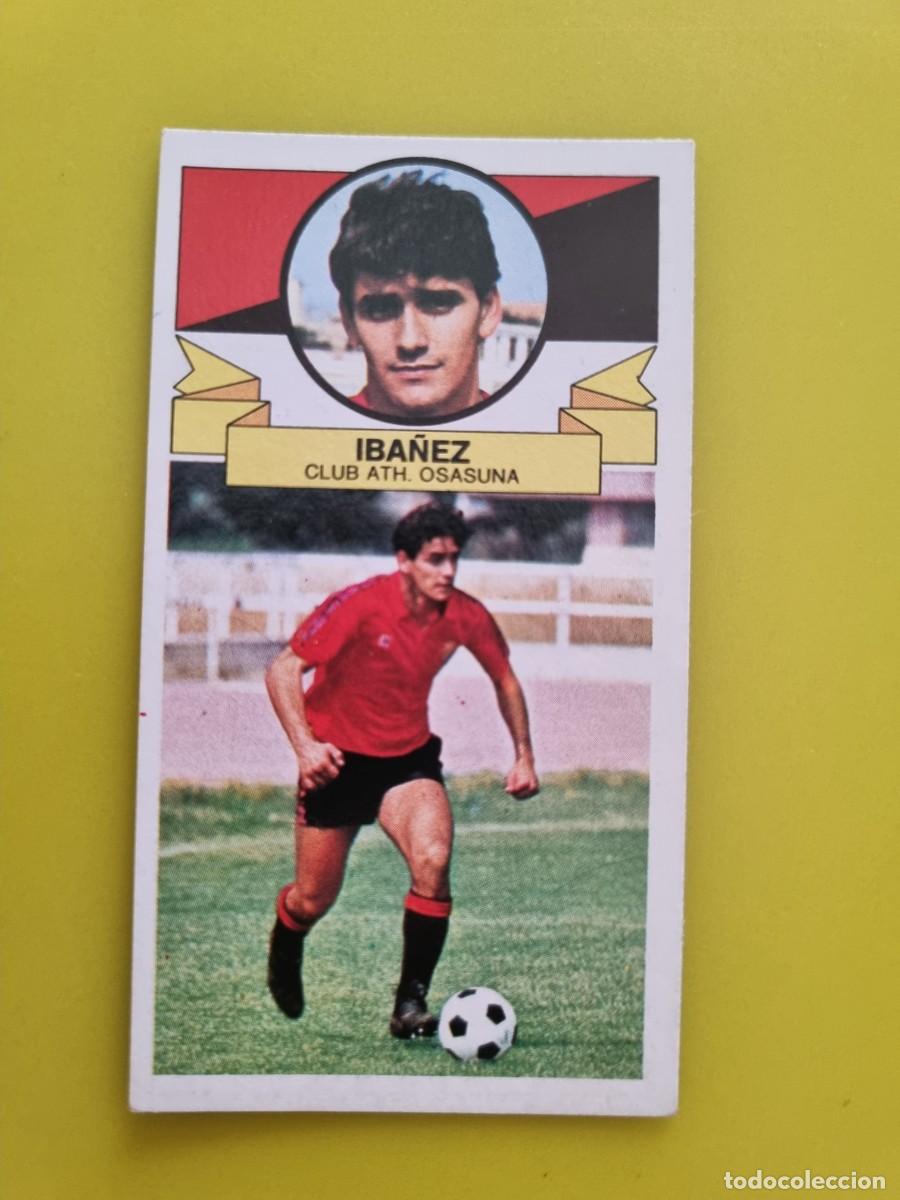 Fu&szlig;ball-Sticker: CROMO LIGA ESTE 85 86 1985 1986 NUNCA PEGADO SIN PEGAR IBA&Ntilde;EZ OSASUNA AR826