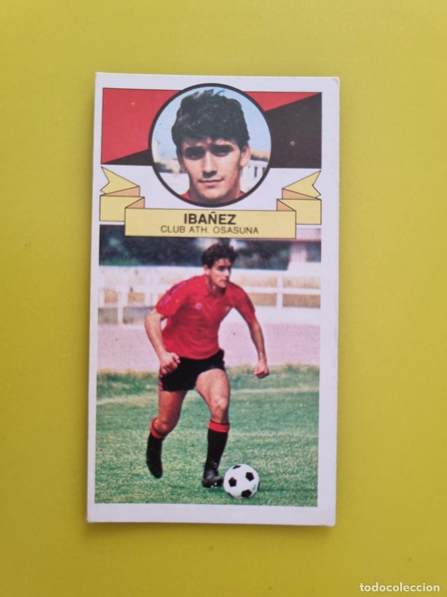 Fu&szlig;ball-Sticker: CROMO LIGA ESTE 85 86 1985 1986 NUNCA PEGADO SIN PEGAR IBA&Ntilde;EZ OSASUNA AR826