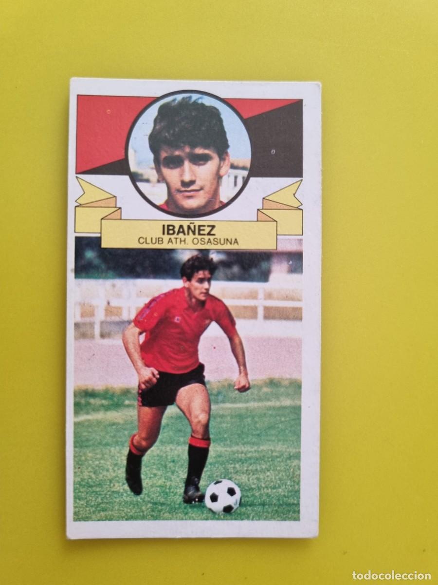 Fu&szlig;ball-Sticker: CROMO LIGA ESTE 85 86 1985 1986 NUNCA PEGADO SIN PEGAR IBA&Ntilde;EZ OSASUNA AR826