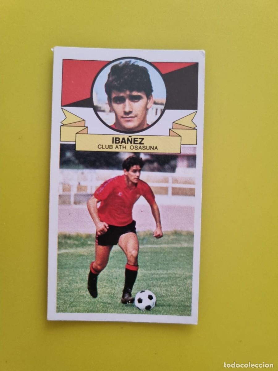 Fu&szlig;ball-Sticker: CROMO LIGA ESTE 85 86 1985 1986 NUNCA PEGADO SIN PEGAR IBA&Ntilde;EZ OSASUNA AR826
