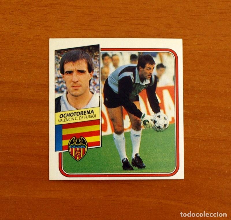 Cromos de f&uacute;tbol: Valencia - Ochotorena - Ediciones Este Liga 1989-1990, 89-90 - Cromo nunca pegado