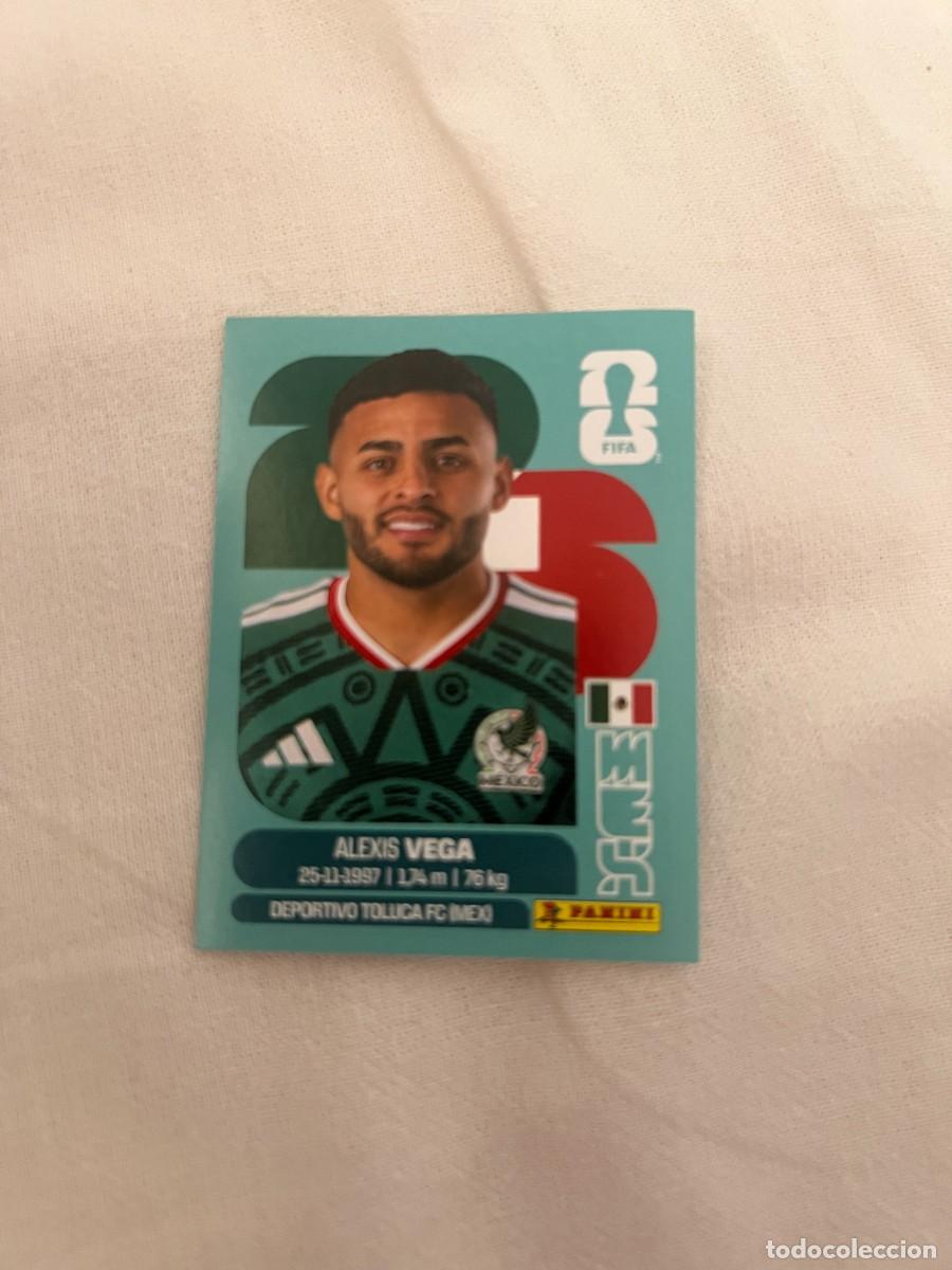 Cromos de f&uacute;tbol: ALEXIS VEGA SELECCI&Oacute;N MEXICO 18 PANINI MUNDIAL FIFA WORLD CUP 2026 PANINI