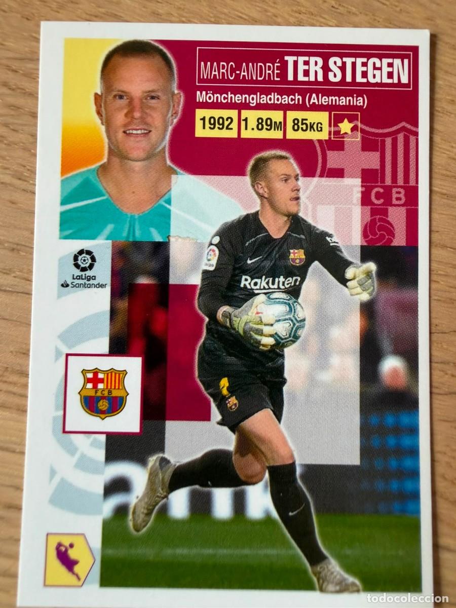 Cromos de f&uacute;tbol: 2 TER STEGEN BARCELONA 20 21 2020 2021 LIGA SANTANDER COLECCIONES ESTE SIN PEGAR STICKER