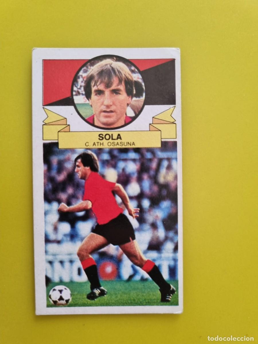 Cromos de f&uacute;tbol: CROMO LIGA ESTE 85 86 1985 1986 NUNCA PEGADO SIN PEGAR SOLA OSASUNA N&ordm;27 ULTIMOS FICHAJES AR826