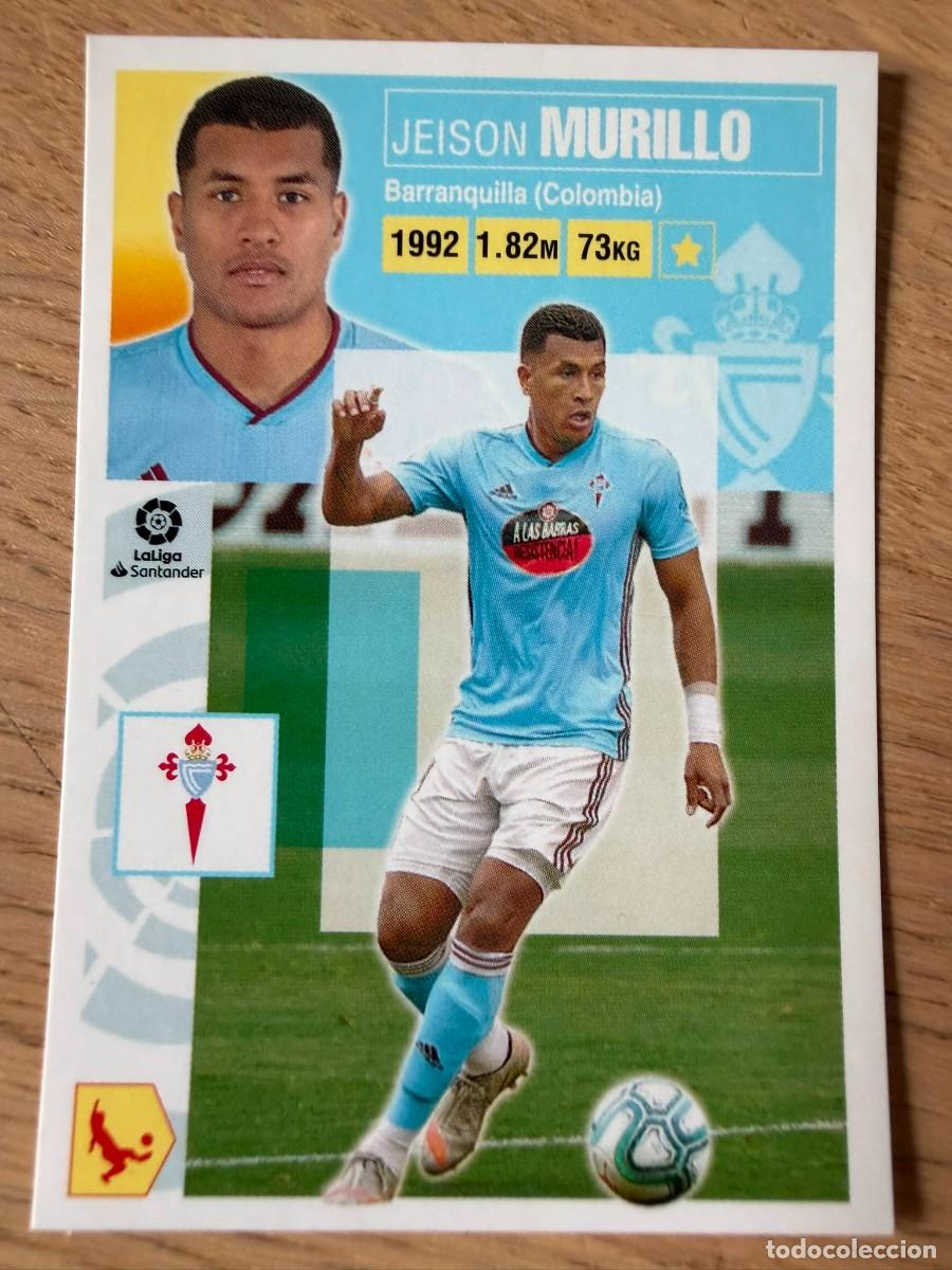 Cromos de f&uacute;tbol: 6 MURILLO CELTA VIGO 20 21 2020 2021 LIGA SANTANDER COLECCIONES ESTE SIN PEGAR STICKER