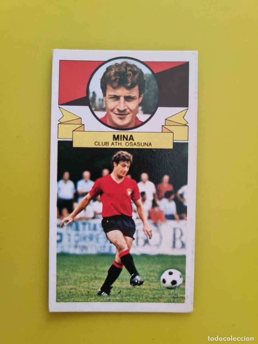 Cromos de f&uacute;tbol: CROMO LIGA ESTE 85 86 1985 1986 NUNCA PEGADO SIN PEGAR MINA OSASUNA AR826