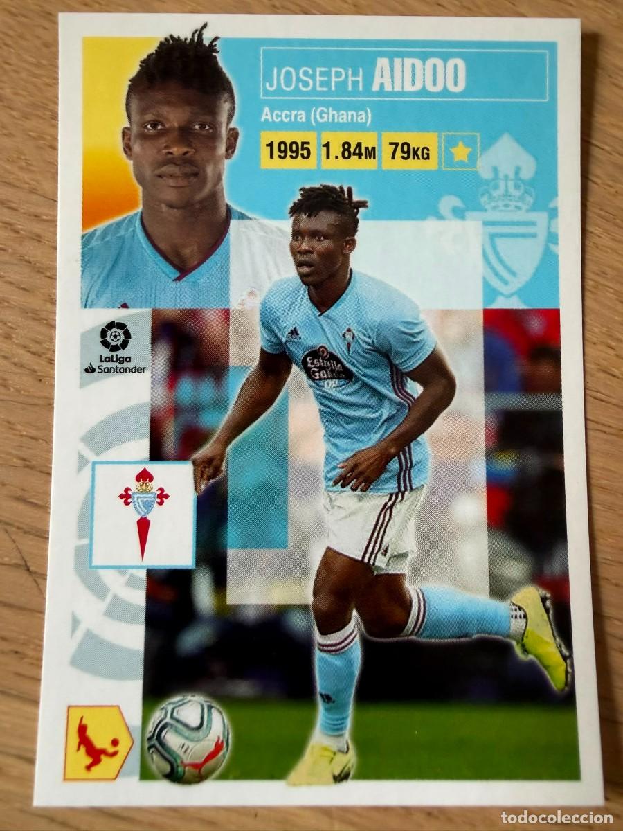 Cromos de f&uacute;tbol: 9 AIDOO CELTA VIGO 20 21 2020 2021 LIGA SANTANDER COLECCIONES ESTE SIN PEGAR STICKER