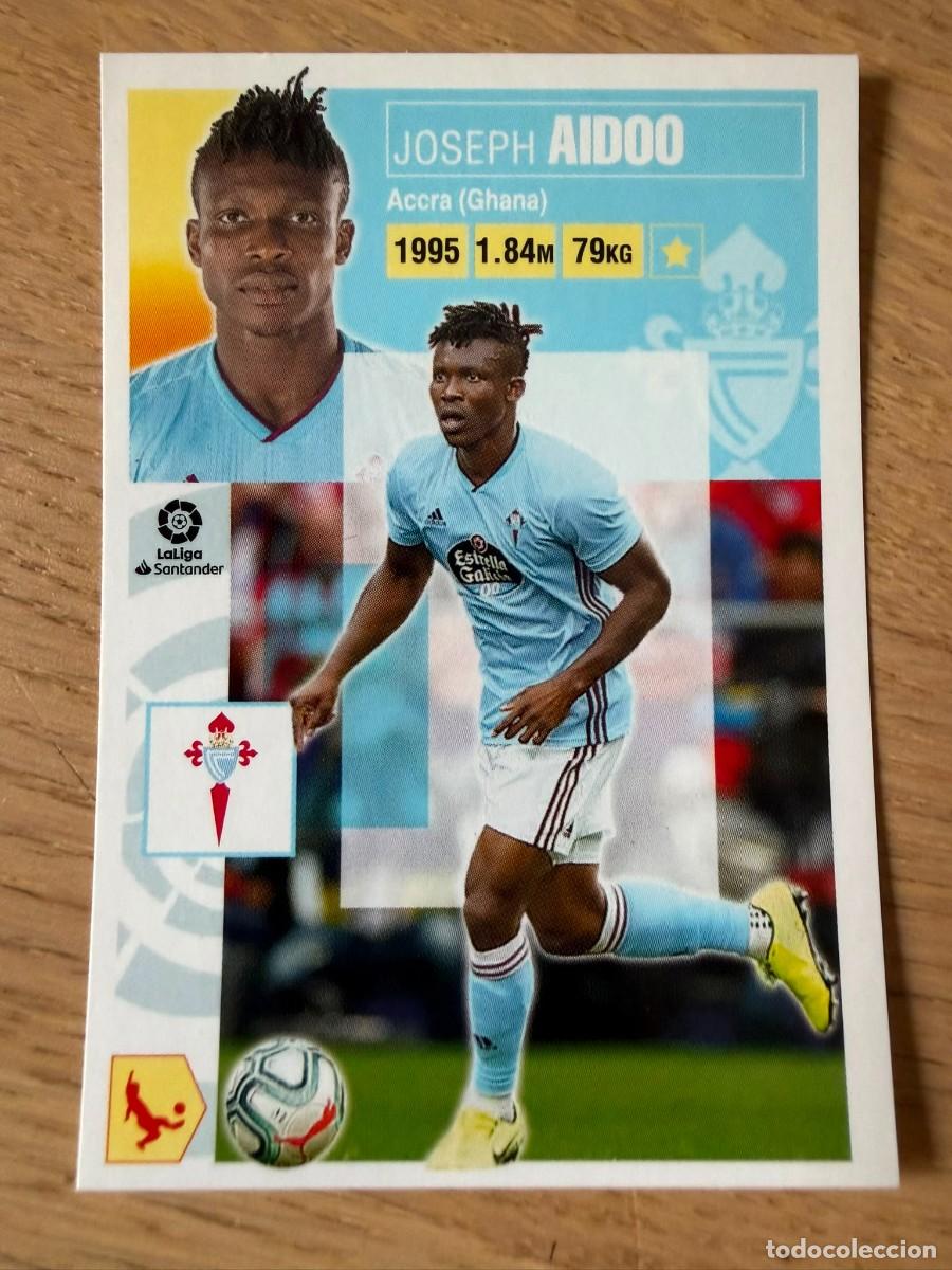Cromos de f&uacute;tbol: 9 AIDOO CELTA VIGO 20 21 2020 2021 LIGA SANTANDER COLECCIONES ESTE SIN PEGAR STICKER