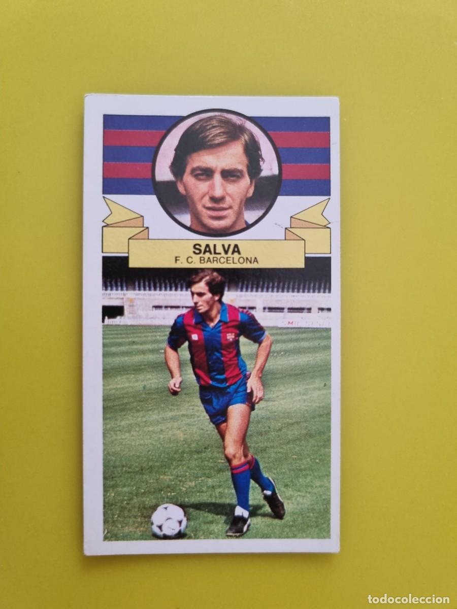 Cromos de f&uacute;tbol: CROMO LIGA ESTE 85 86 1985 1986 NUNCA PEGADO SIN PEGAR SALVA BARCELONA AR826