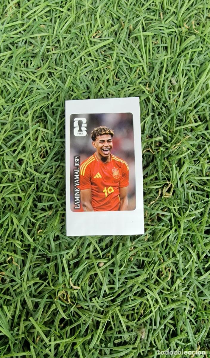 Cromos de f&uacute;tbol: Lamine Yamal Coca Cola Mundial 2026 Panini