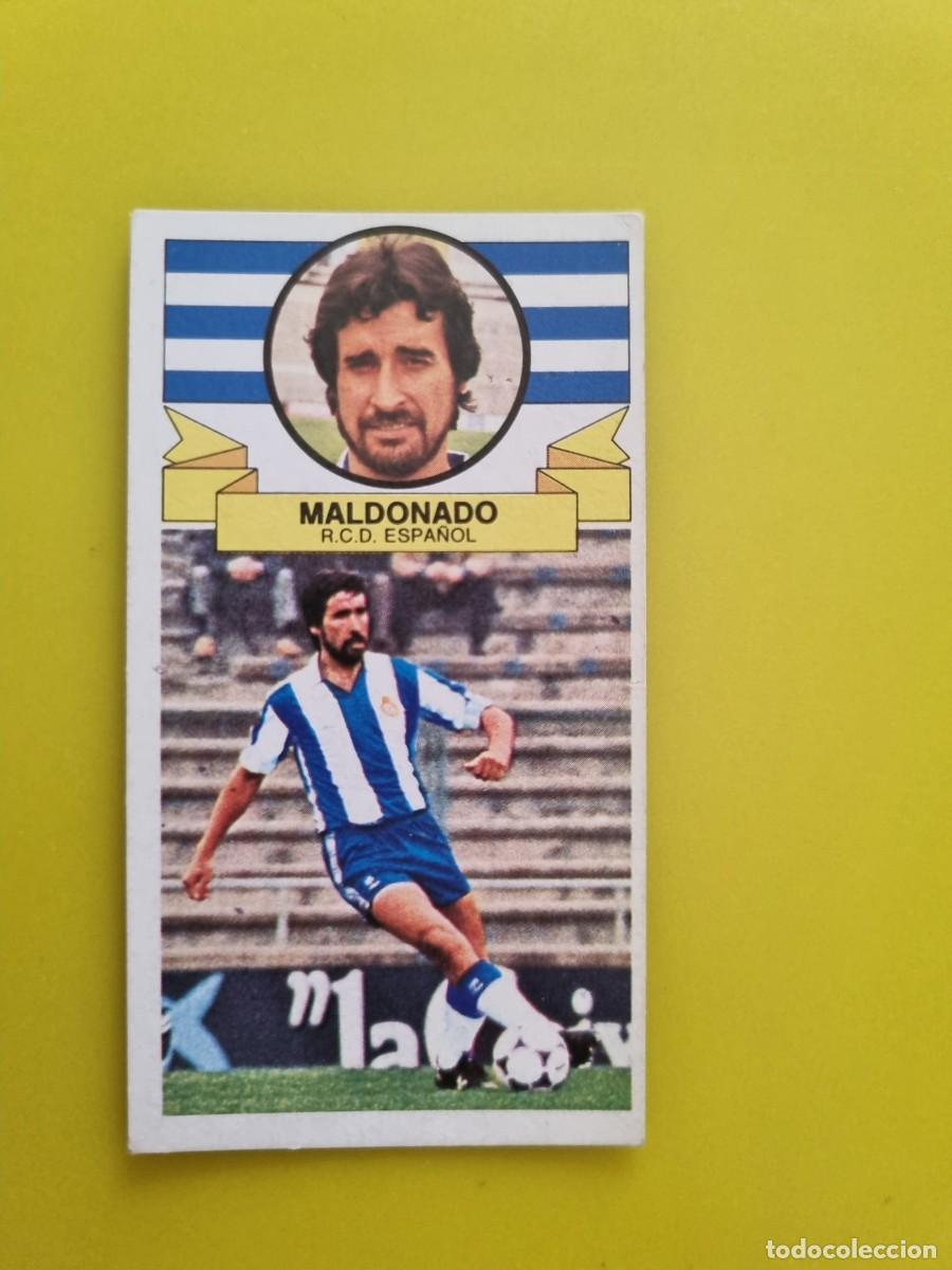 Cromos de f&uacute;tbol: CROMO LIGA ESTE 85 86 1985 1986 NUNCA PEGADO SIN PEGAR MALDONADO RCD ESPA&Ntilde;OL AR826
