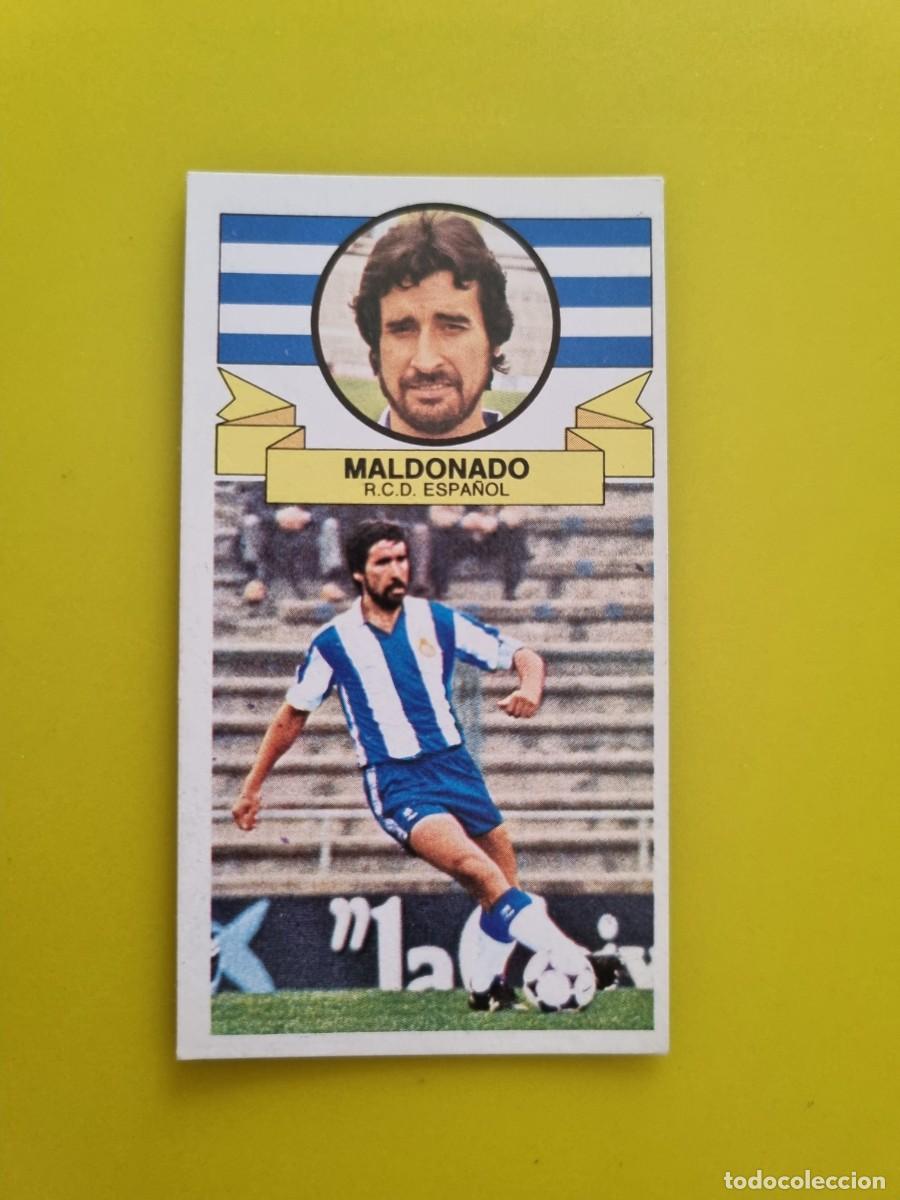 Cromos de f&uacute;tbol: CROMO LIGA ESTE 85 86 1985 1986 NUNCA PEGADO SIN PEGAR MALDONADO RCD ESPA&Ntilde;OL AR826
