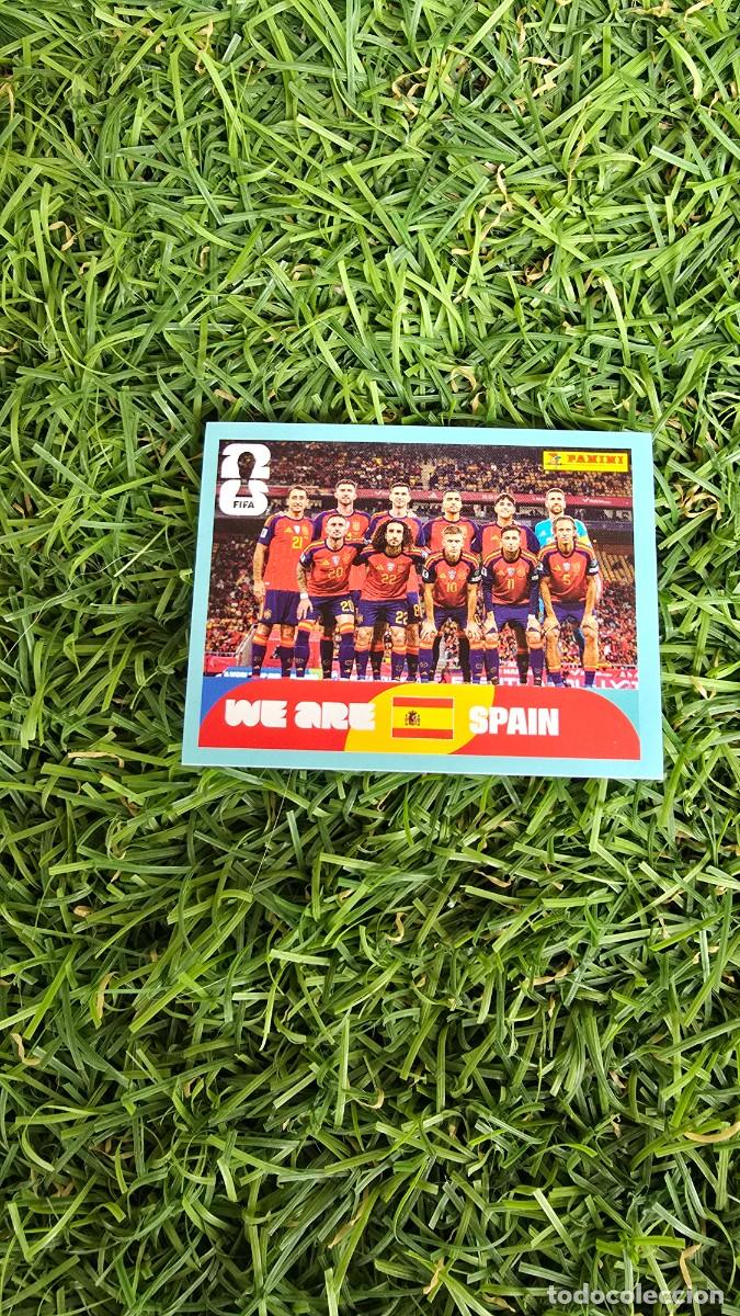 Cromos de f&uacute;tbol: Equipo 13 Espa&ntilde;a Mundial 2026 cromo sticker Panini