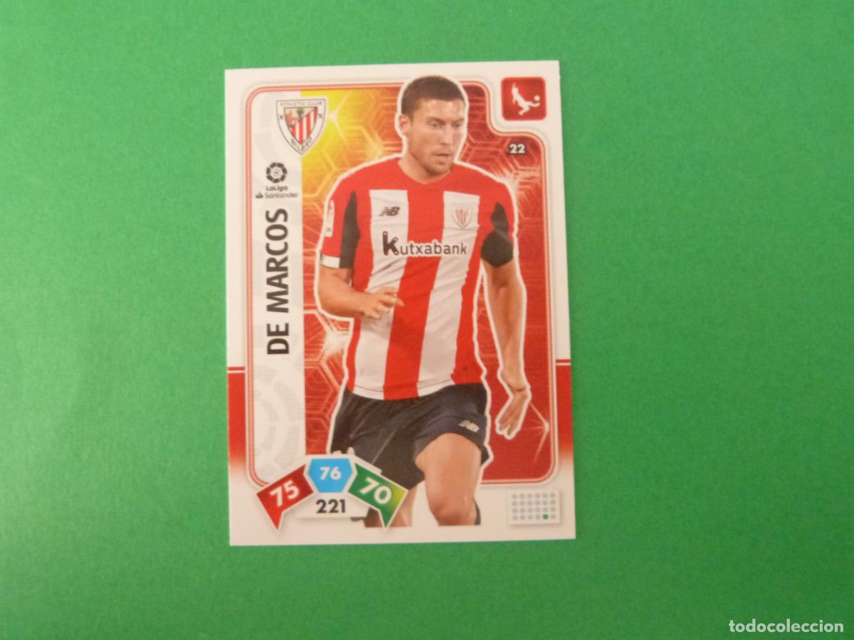 Cromos de f&uacute;tbol: TRADING CARD FUTBOL DE MARCOS ATH.BILBAO N&ordm; 22 LIGA ADRENALYN XL 2019-2020/19-20 PANINI