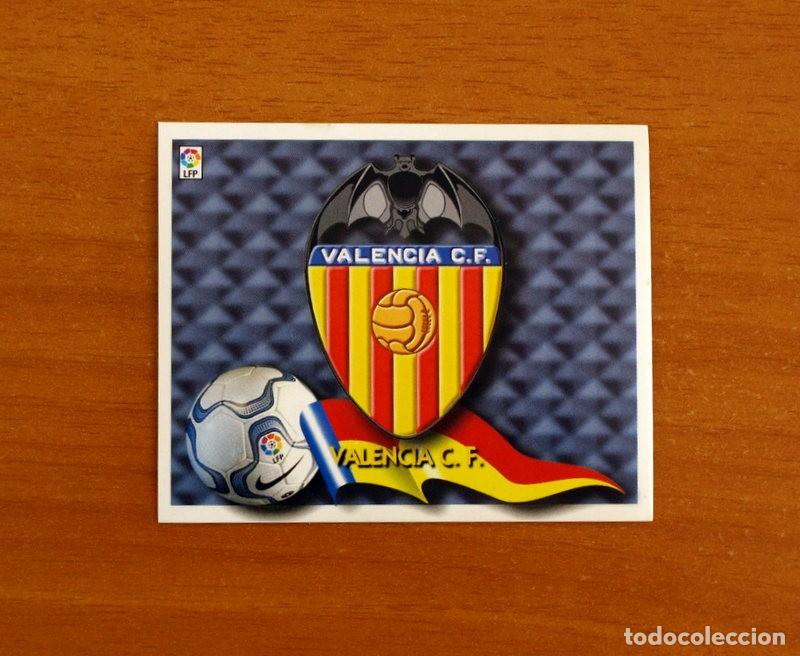 Figurine di Calcio: Valencia - Escudo - Ediciones Este Liga 2000-2001, 00-01 - Nunca Pegado