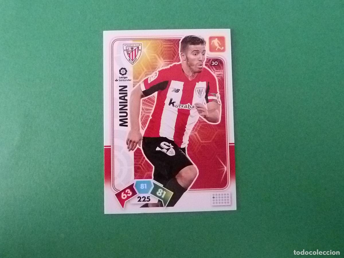 Figurine di Calcio: TRADING CARD FUTBOL MUNIAIN ATH.BILBAO N&ordm; 30 LIGA ADRENALYN XL 2019-2020/19-20 PANINI