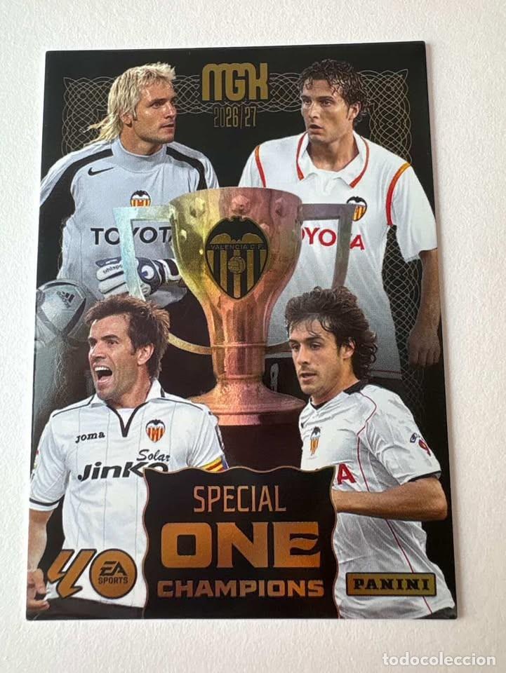 Figurine di Calcio: SPECIAL ONE CHAMPIONS VALENCIA (BOX/LATA) Megacracks 2026-27