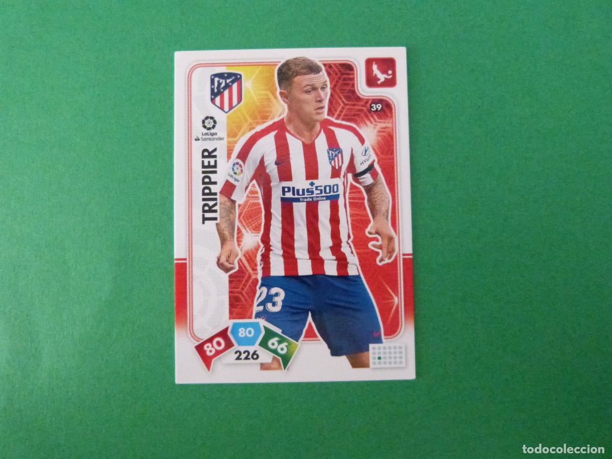 Cromos de f&uacute;tbol: TRADING CARD FUTBOL TRIPPIER ATLETICO DE MADRID N&ordm; 39 LIGA ADRENALYN XL 2019-2020/19-20 PANINI