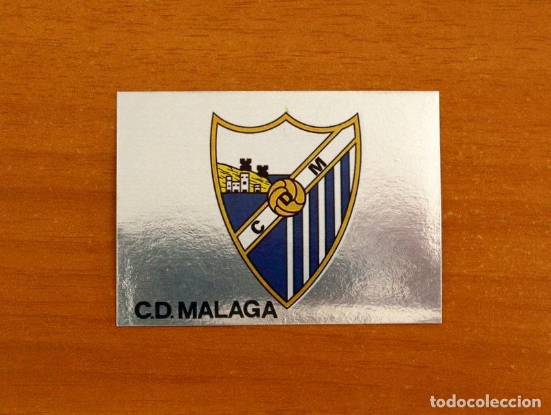 Cromos de f&uacute;tbol: M&aacute;laga - Escudo, n&ordm; 138 - Editorial Maga 1983-1984, 83-84 - Adhesivo, nunca pegado