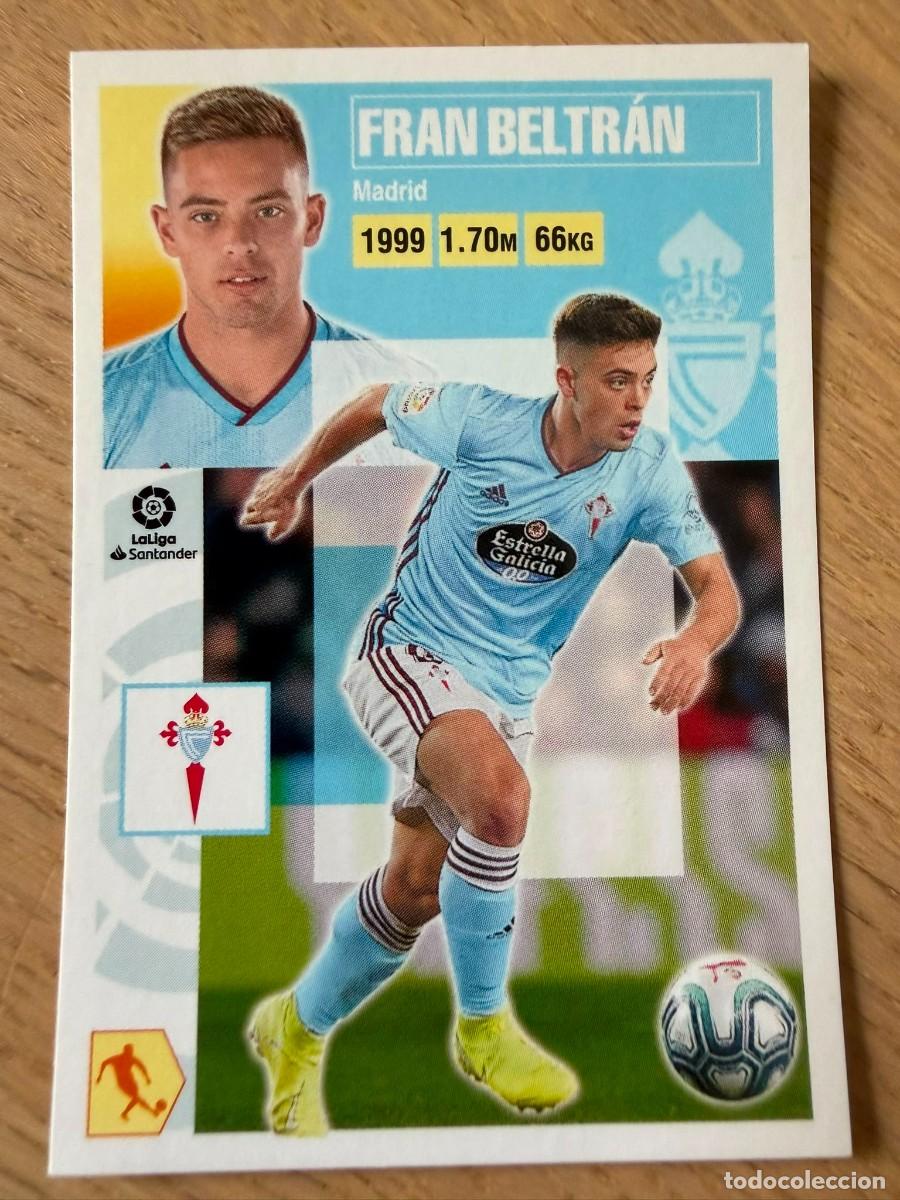 Cromos de f&uacute;tbol: 11 FRAN BELTRAN CELTA VIGO 20 21 2020 2021 LIGA SANTANDER COLECCIONES ESTE SIN PEGAR STICKER