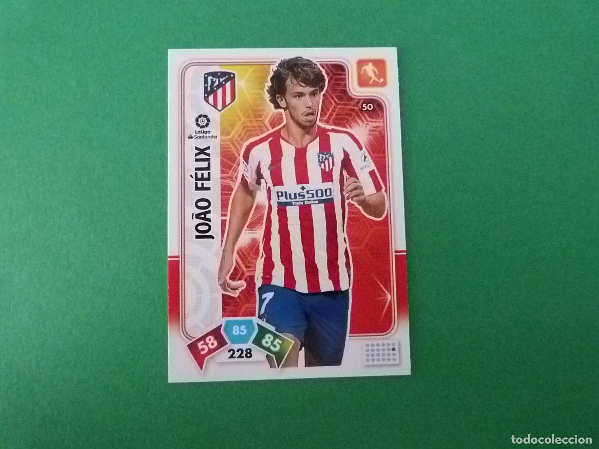 Cromos de f&uacute;tbol: TRADING CARD FUTBOL JOAO FELIX ATLETICO DE MADRID N&ordm; 50 LIGA ADRENALYN XL 2019-2020/19-20 PANINI