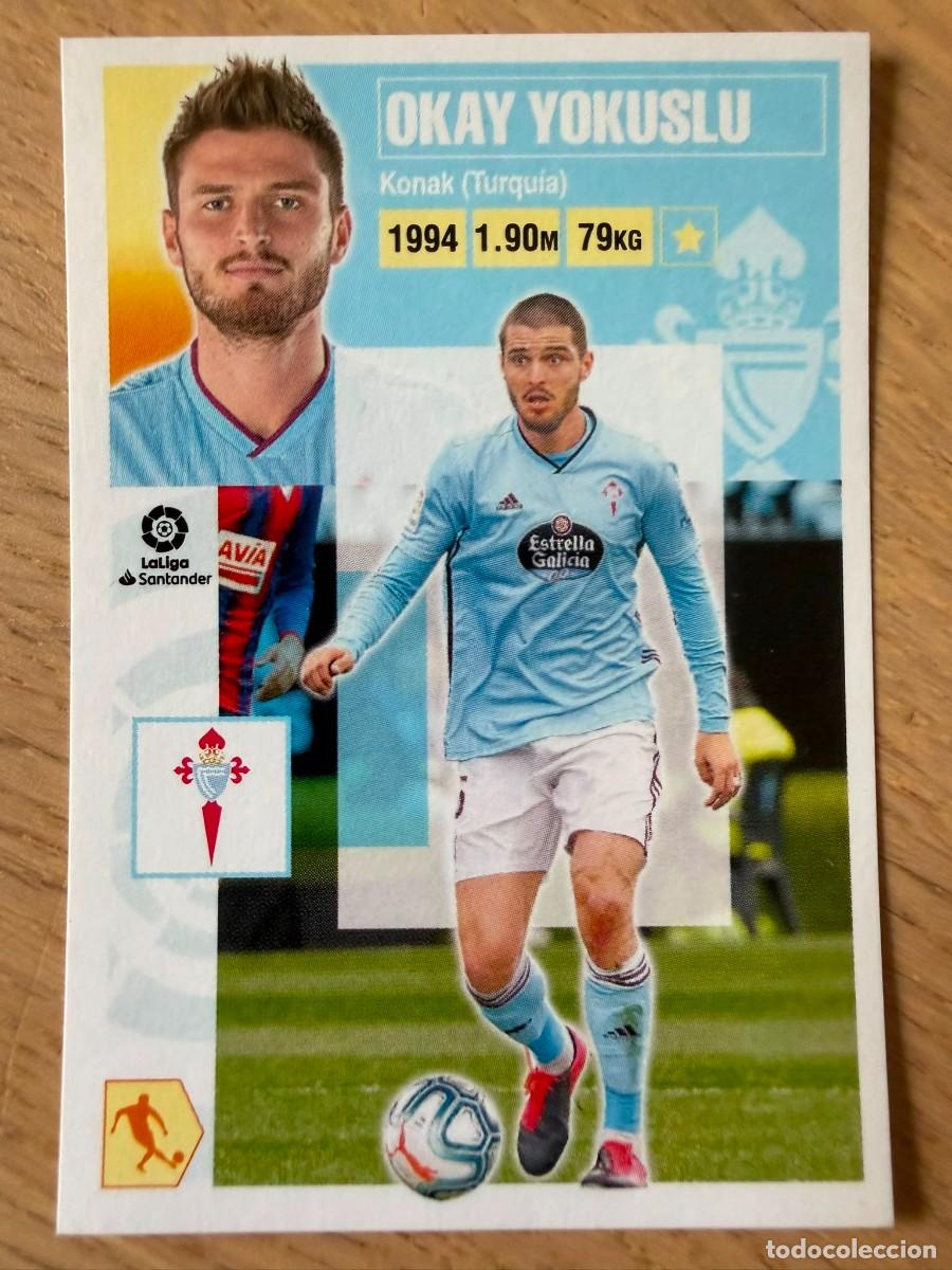 Cromos de f&uacute;tbol: 12 OKAY YOKUSLU CELTA VIGO 20 21 2020 2021 LIGA SANTANDER COLECCIONES ESTE SIN PEGAR STICKER