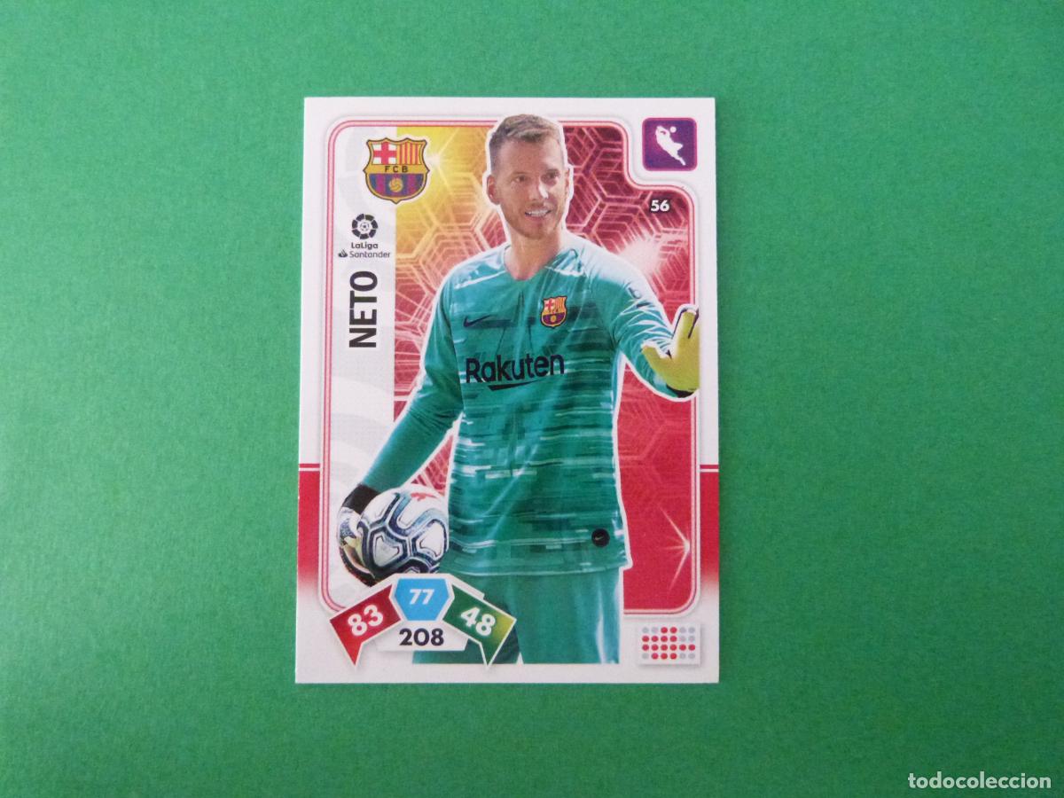 Fu&szlig;ball-Sticker: TRADING CARD FUTBOL NETO F.C.BARCELONA N&ordm; 56 LIGA ADRENALYN XL 2019-2020/19-20 PANINI