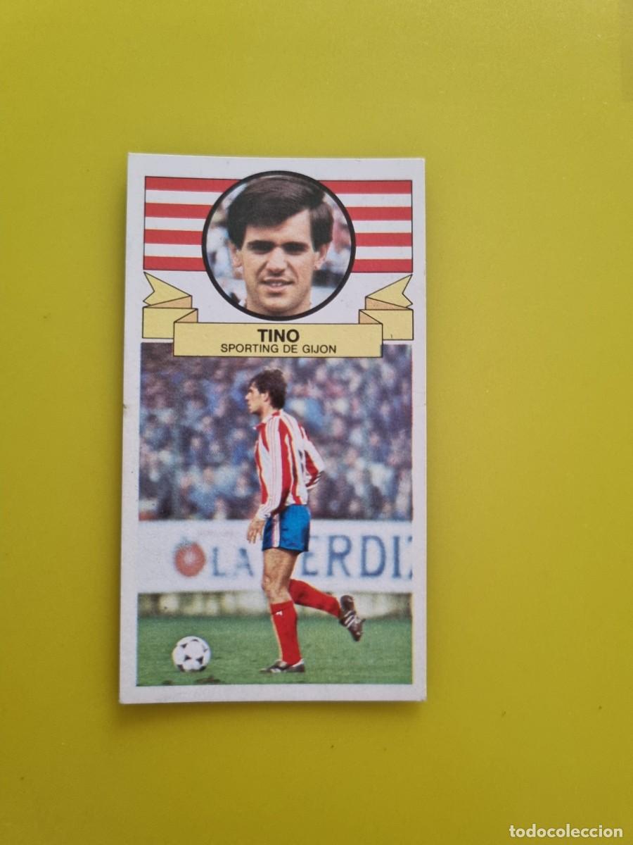 Fu&szlig;ball-Sticker: CROMO LIGA ESTE 85 86 1985 1986 NUNCA PEGADO SIN PEGAR TINO SPORTING DE GIJON AR826
