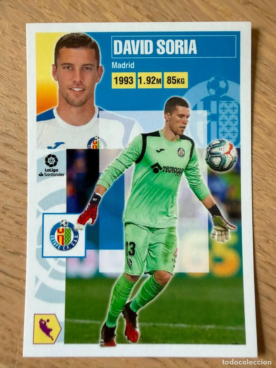 Fu&szlig;ball-Sticker: 2 DAVID SORIA GETAFE 20 21 2020 2021 LIGA SANTANDER COLECCIONES ESTE SIN PEGAR STICKER