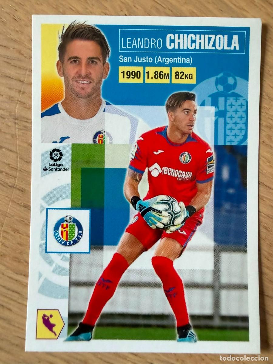 Fu&szlig;ball-Sticker: 3 CHICHIZOLA GETAFE 20 21 2020 2021 LIGA SANTANDER COLECCIONES ESTE SIN PEGAR STICKER