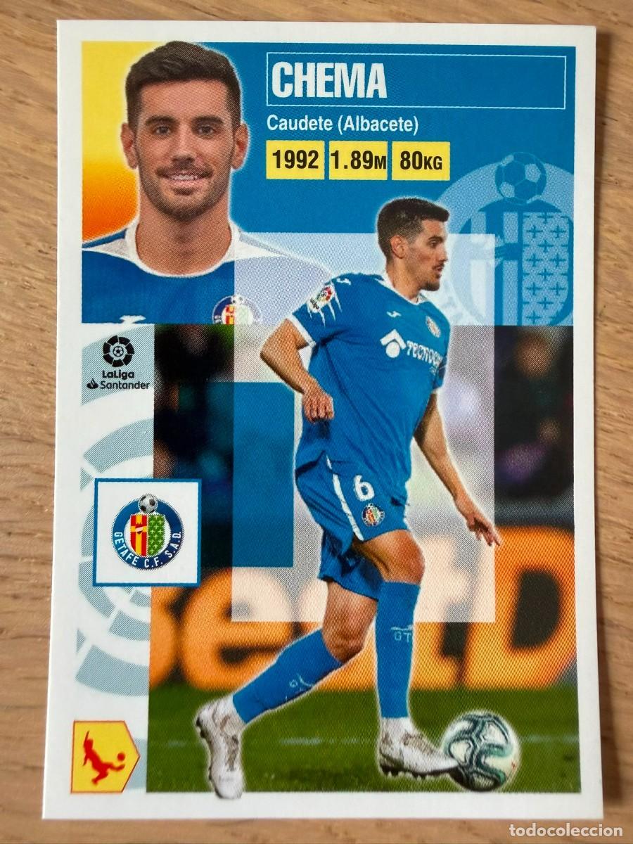 Fu&szlig;ball-Sticker: 6 CHEMA GETAFE 20 21 2020 2021 LIGA SANTANDER COLECCIONES ESTE SIN PEGAR STICKER