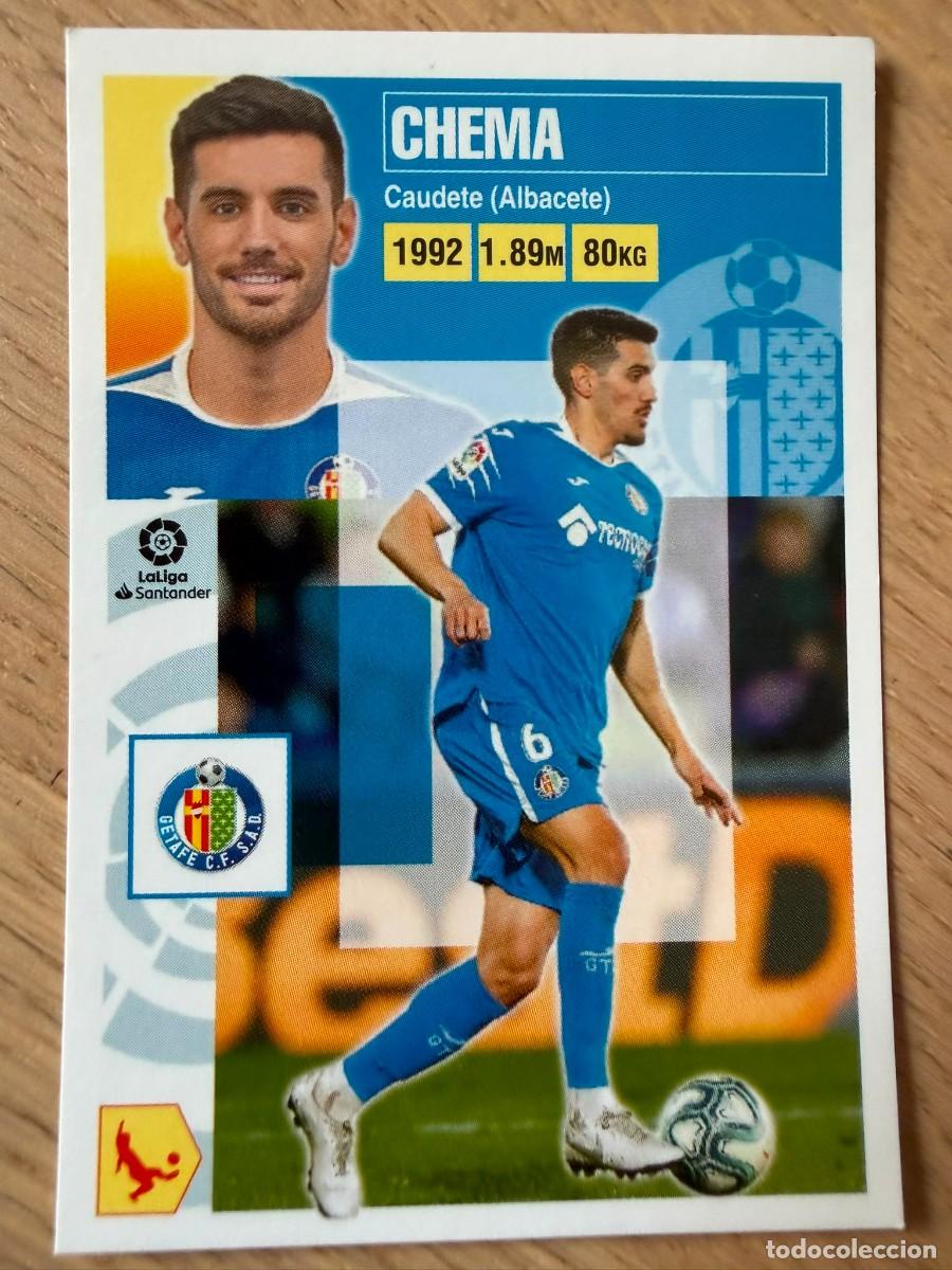 Figurine di Calcio: 6 CHEMA GETAFE 20 21 2020 2021 LIGA SANTANDER COLECCIONES ESTE SIN PEGAR STICKER