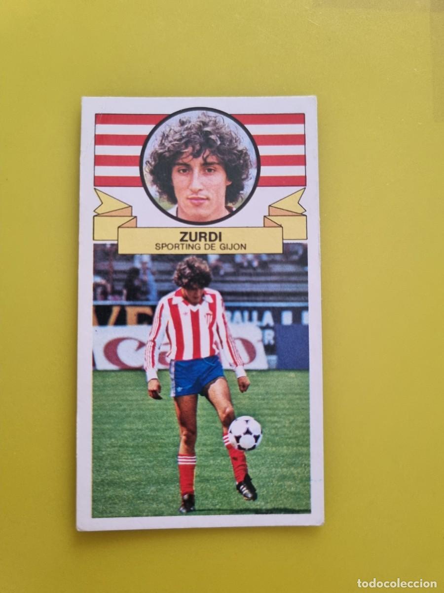 Figurine di Calcio: CROMO LIGA ESTE 85 86 1985 1986 NUNCA PEGADO SIN PEGAR ZURDI SPORTING DE GIJON AR826