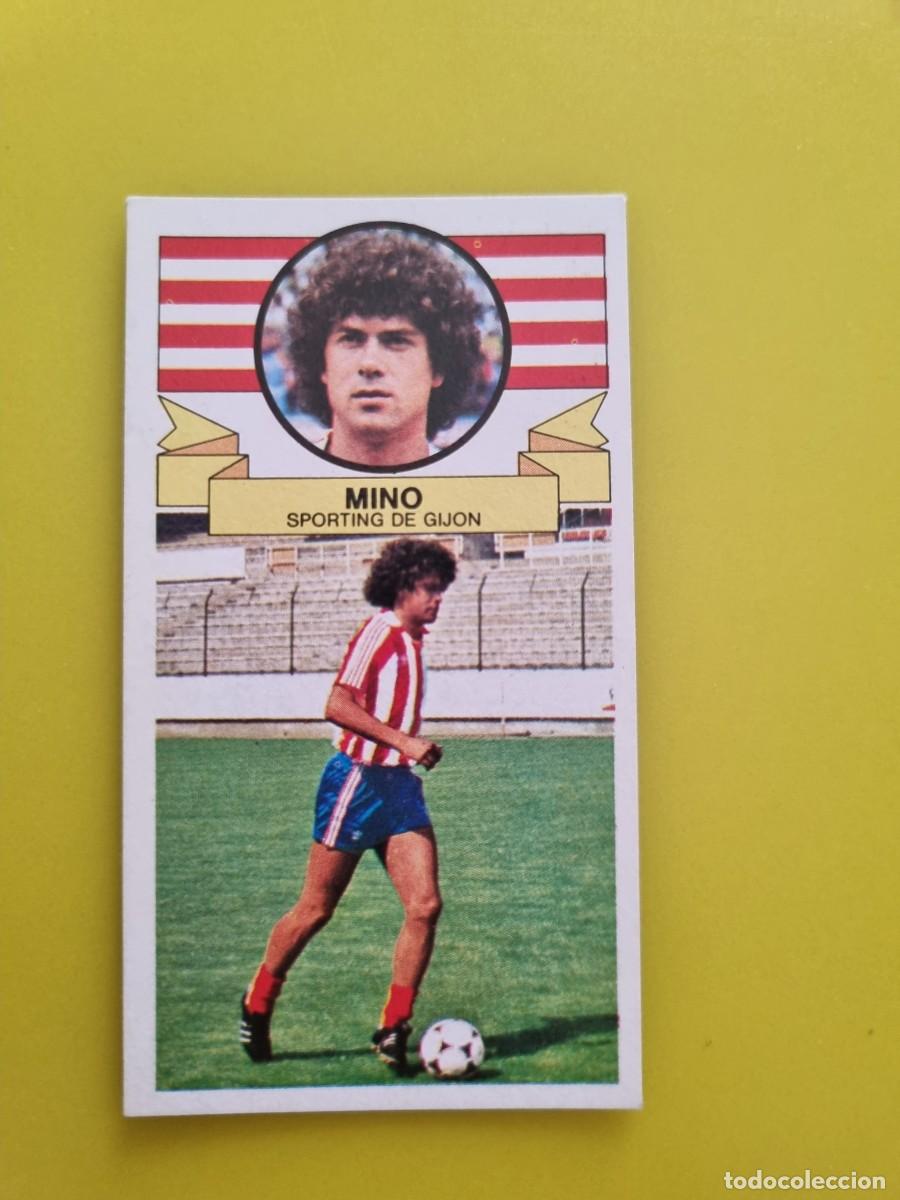 Fu&szlig;ball-Sticker: CROMO LIGA ESTE 85 86 1985 1986 NUNCA PEGADO SIN PEGAR MINO SPORTING DE GIJON AR826