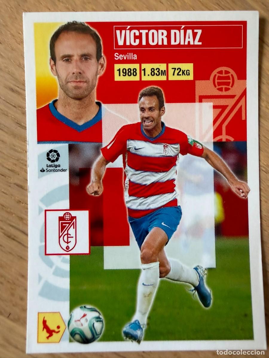 Figurine di Calcio: 4 VICTOR DIAZ GRANADA 20 21 2020 2021 LIGA SANTANDER COLECCIONES ESTE SIN PEGAR STICKER