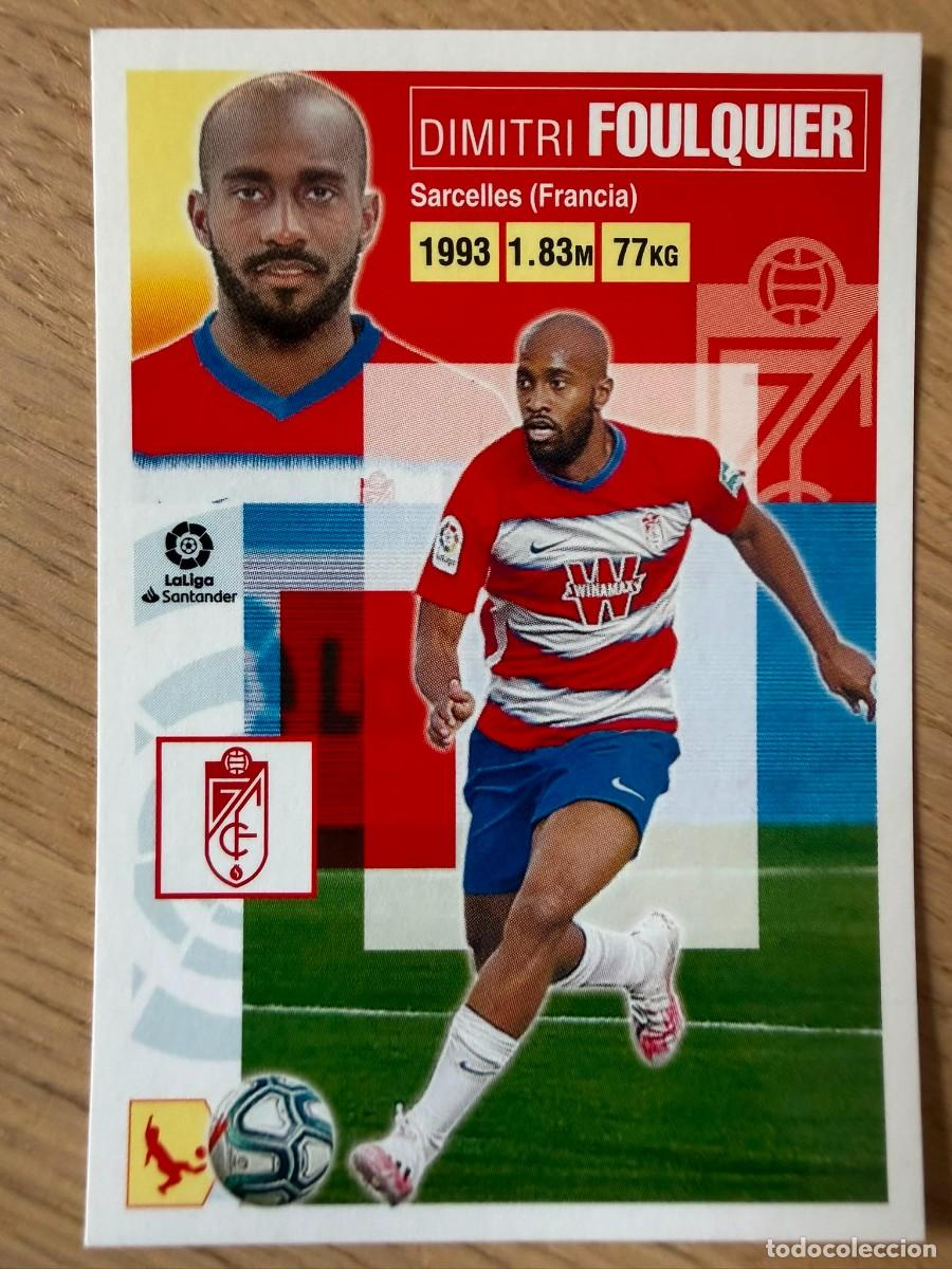 Figurine di Calcio: 9 FOULQUIER GRANADA 20 21 2020 2021 LIGA SANTANDER COLECCIONES ESTE SIN PEGAR STICKER