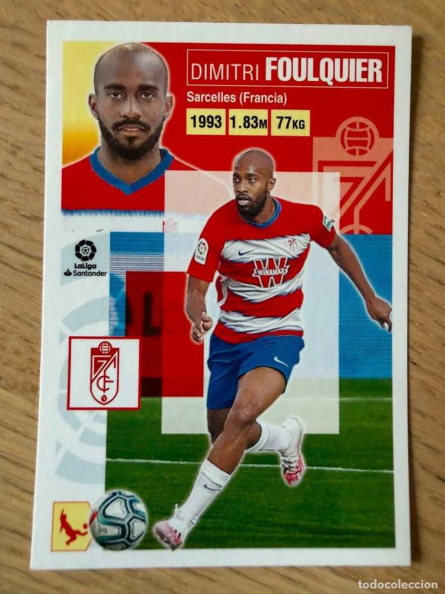 Figurine di Calcio: 9 FOULQUIER GRANADA 20 21 2020 2021 LIGA SANTANDER COLECCIONES ESTE SIN PEGAR STICKER