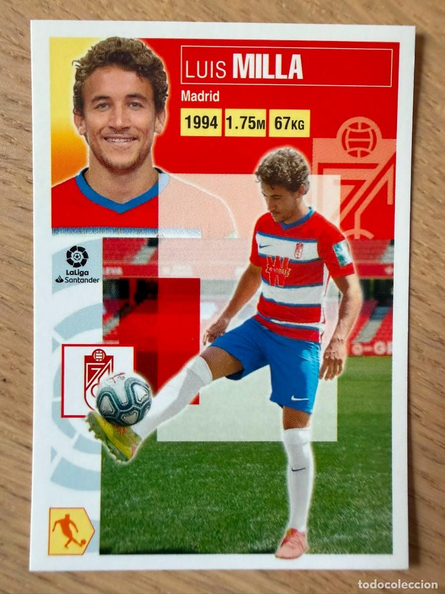 Figurine di Calcio: 13 LUIS MILLA GRANADA 20 21 2020 2021 LIGA SANTANDER COLECCIONES ESTE SIN PEGAR STICKER