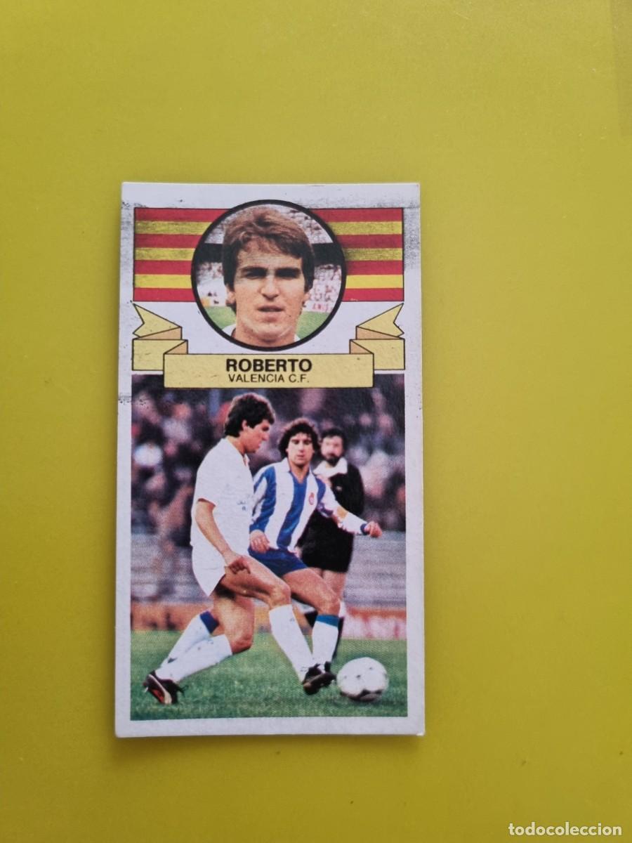 Figurine di Calcio: CROMO LIGA ESTE 85 86 1985 1986 NUNCA PEGADO SIN PEGAR ROBERTO VALENCIA AR826