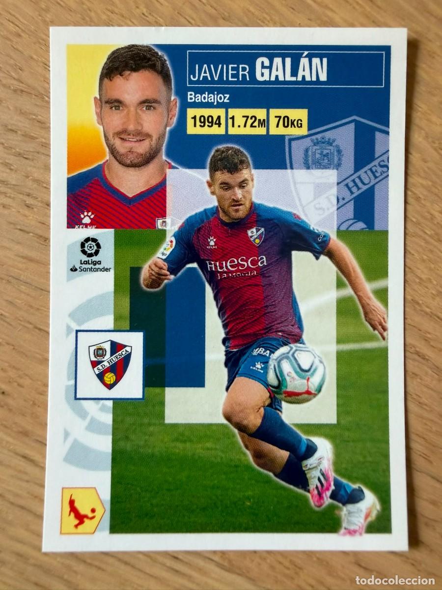 Figurine di Calcio: 8 JAVI GALAN HUESCA 20 21 2020 2021 LIGA SANTANDER COLECCIONES ESTE SIN PEGAR STICKER