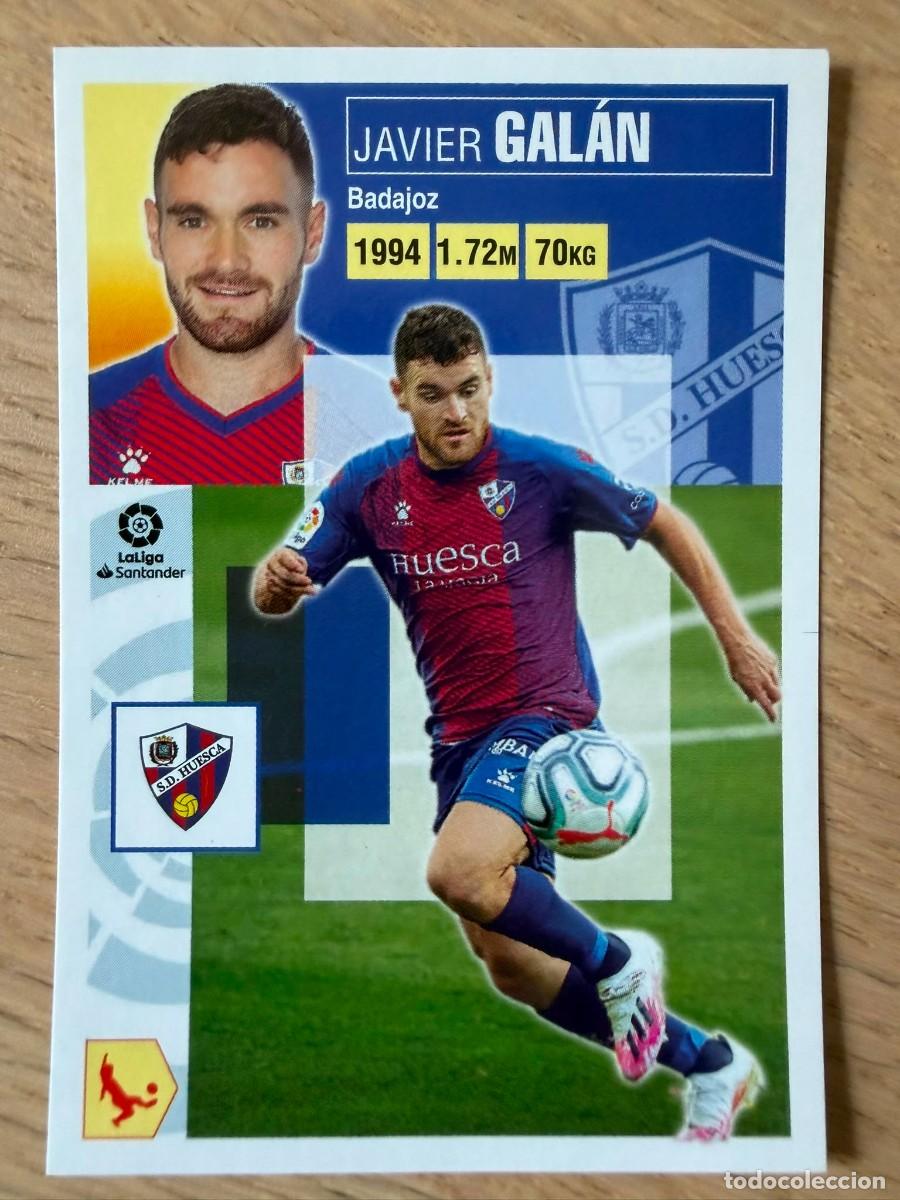 Cromos de f&uacute;tbol: 8 JAVI GALAN HUESCA 20 21 2020 2021 LIGA SANTANDER COLECCIONES ESTE SIN PEGAR STICKER