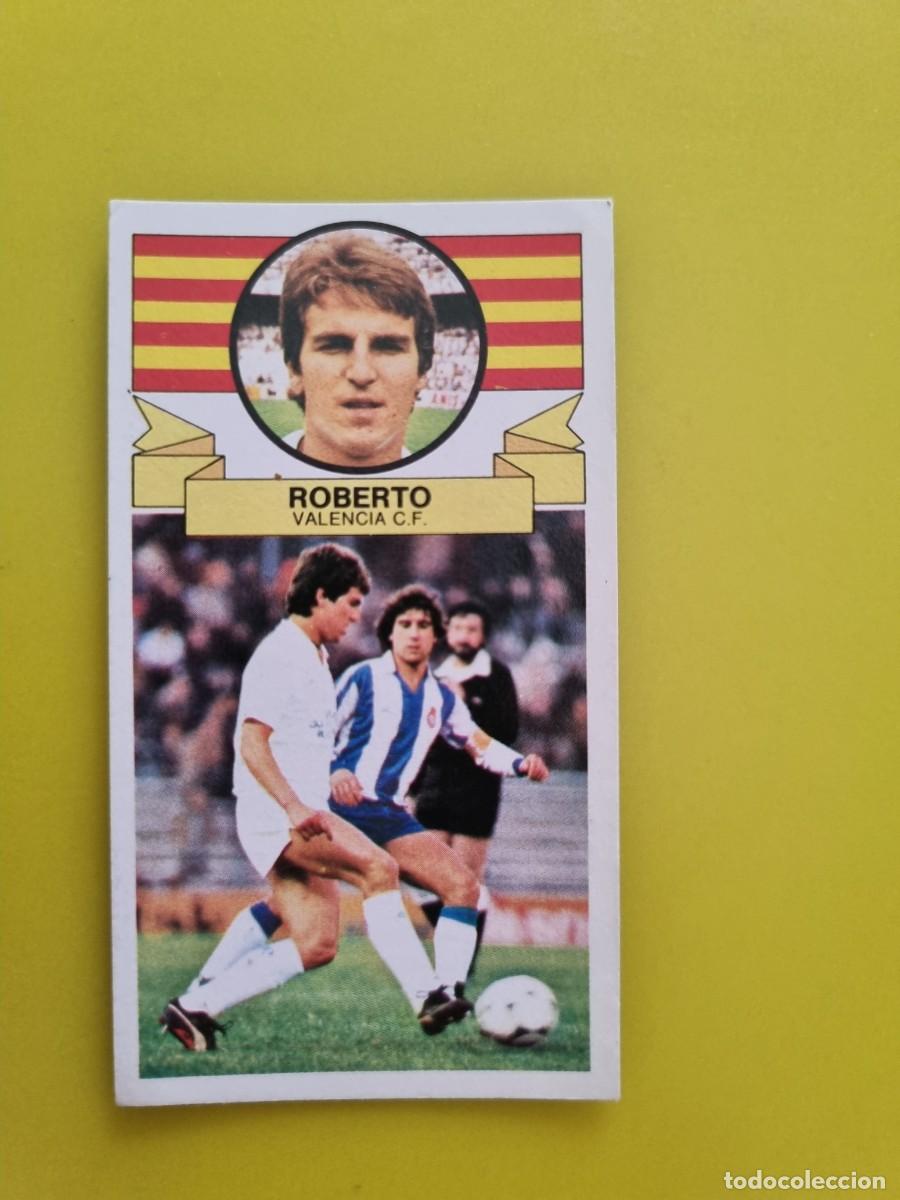 Figurine di Calcio: CROMO LIGA ESTE 85 86 1985 1986 NUNCA PEGADO SIN PEGAR ROBERTO VALENCIA AR826