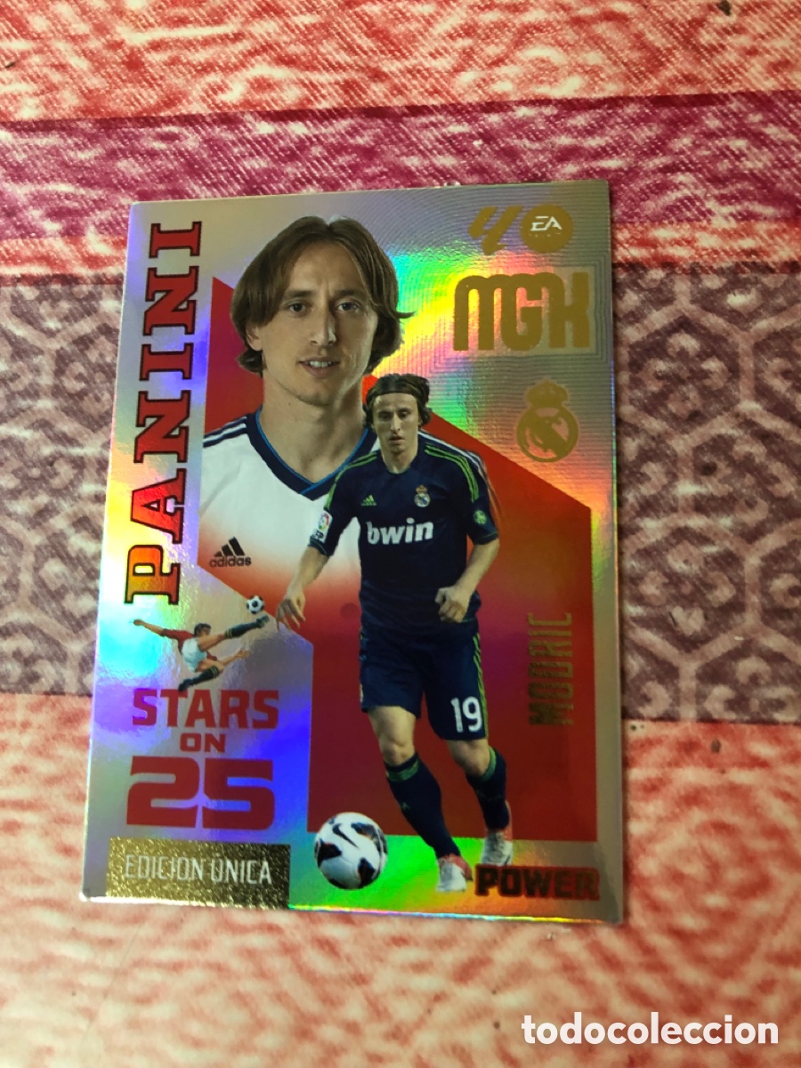 Figurine di Calcio: 445P MODRIC REAL MADRID STARS ON POWER MGK 26 27 PANINI 2026 2027 25 ANIVERSARIO MEGACRACKS