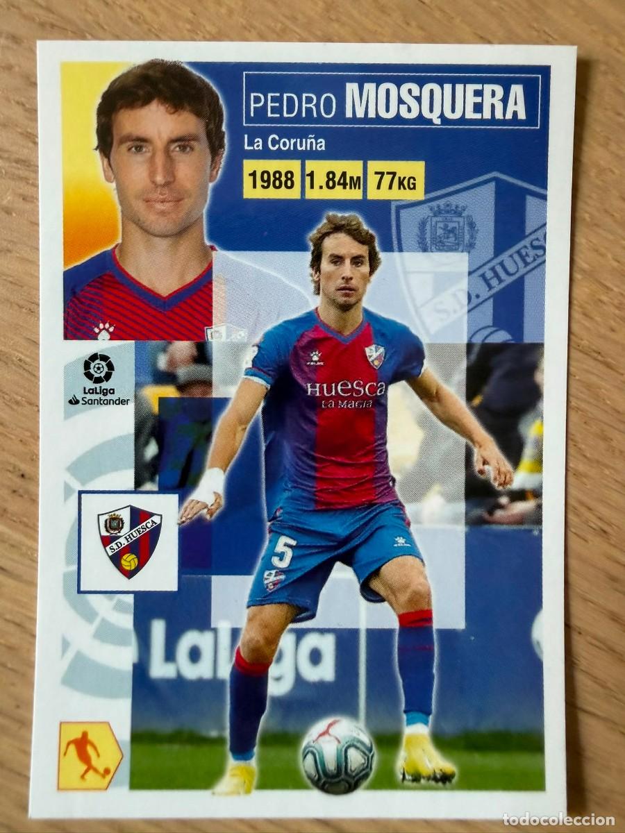 Figurine di Calcio: 11 PEDRO MOSQUERA HUESCA 20 21 2020 2021 LIGA SANTANDER COLECCIONES ESTE SIN PEGAR STICKER