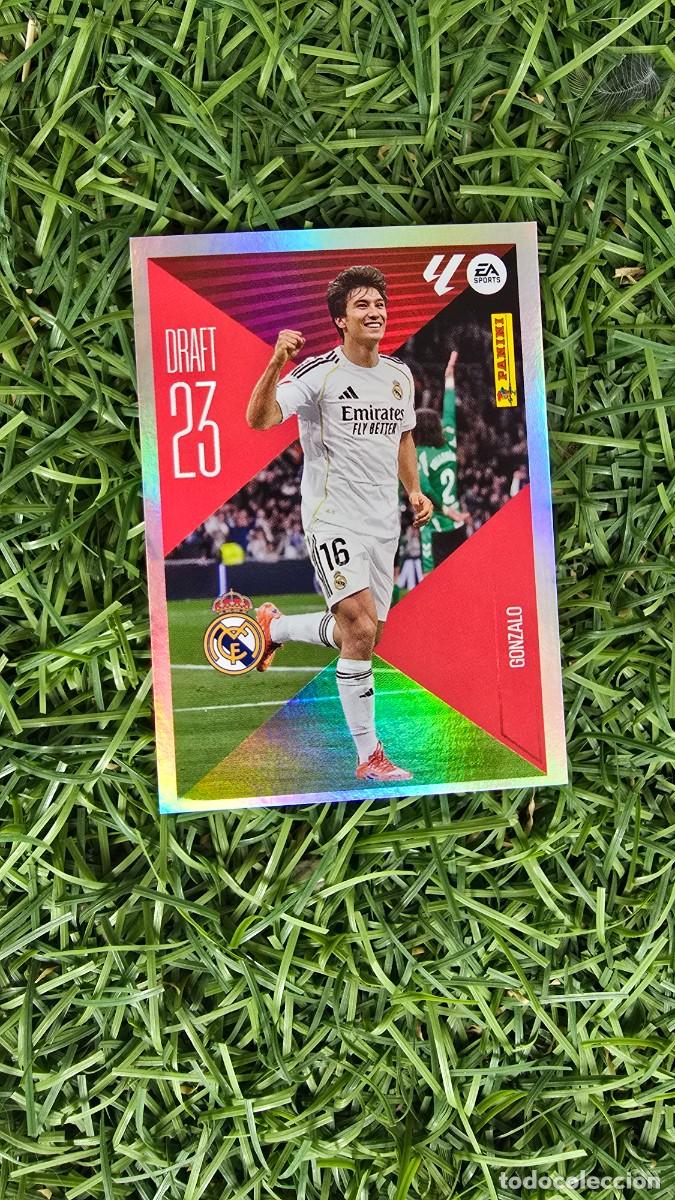 Figurine di Calcio: GONZALO DRAFT 9 REAL MADRID LIGA ESTE 2026 2027 26 27 PANINI