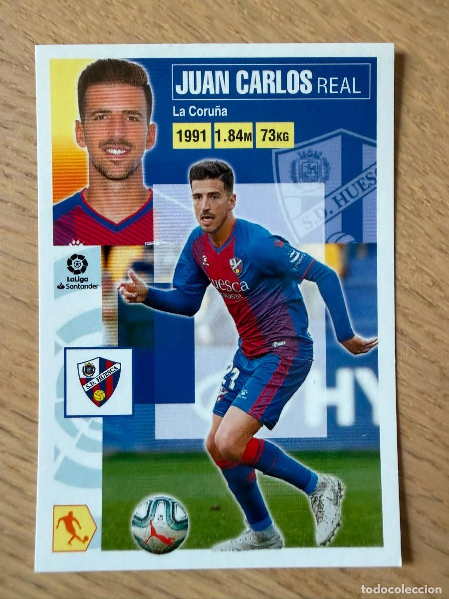Figurine di Calcio: 13 JUAN CARLOS HUESCA 20 21 2020 2021 LIGA SANTANDER COLECCIONES ESTE SIN PEGAR STICKER
