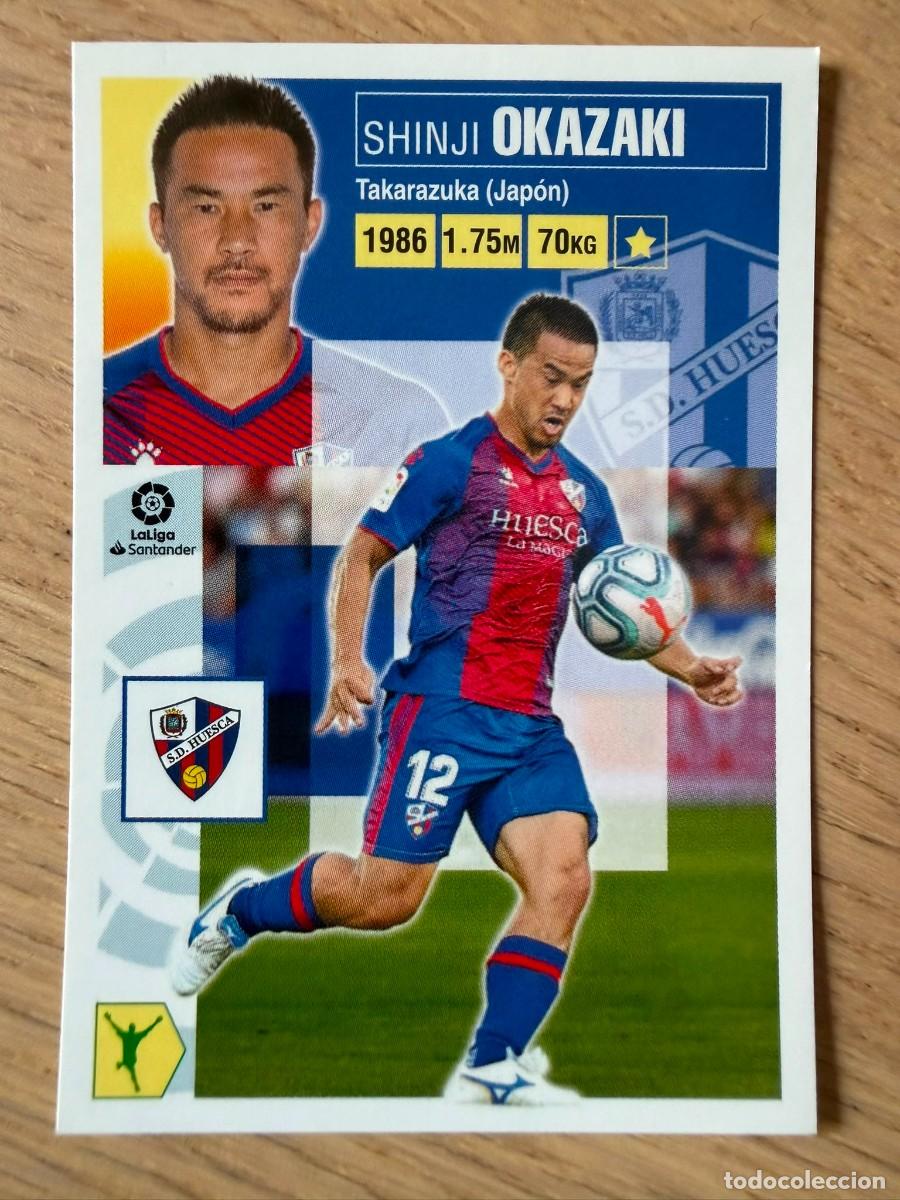 Figurine di Calcio: 16 OKAZAKI HUESCA 20 21 2020 2021 LIGA SANTANDER COLECCIONES ESTE SIN PEGAR STICKER